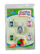 Dreidel Set: Metallic (5 Pack)