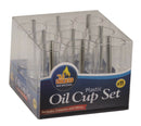 Plastic Oil Cup Set (9 Pack)
