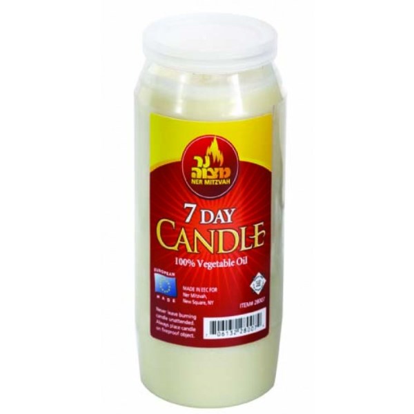 7 Day Shiva Memorial Candle