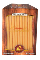 45 Pk. Beeswax Chanukah Candles - Natural
