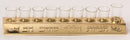 Safety Strip Menorah - Gold