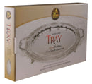 Tray: Oval - Silver Plated