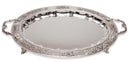Tray: Oval - Silver Plated