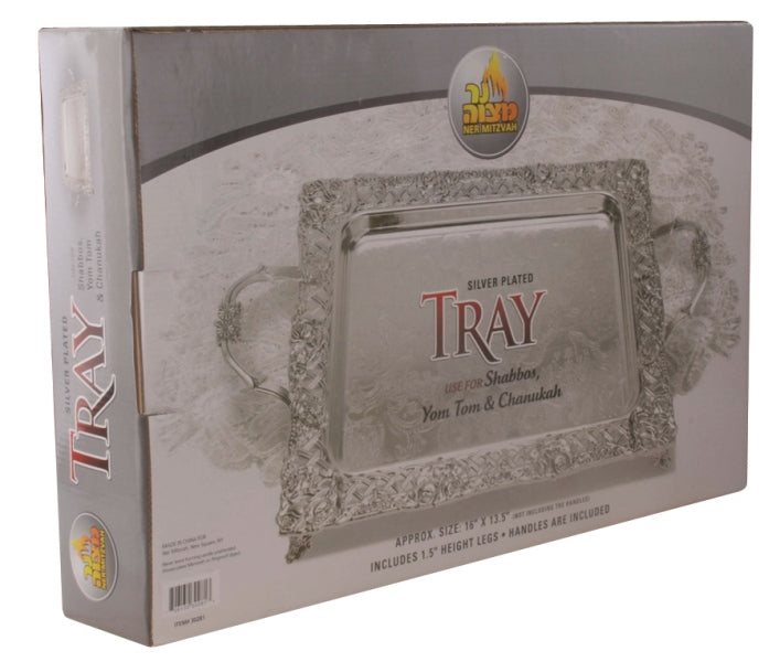 Tray: Square - Silver Plated