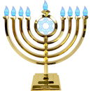 LED Menorah Classic - Gold