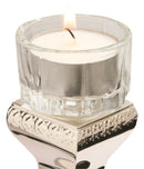 Tealight Holder: Crystal - Fits in Candelabra (2 Pack)