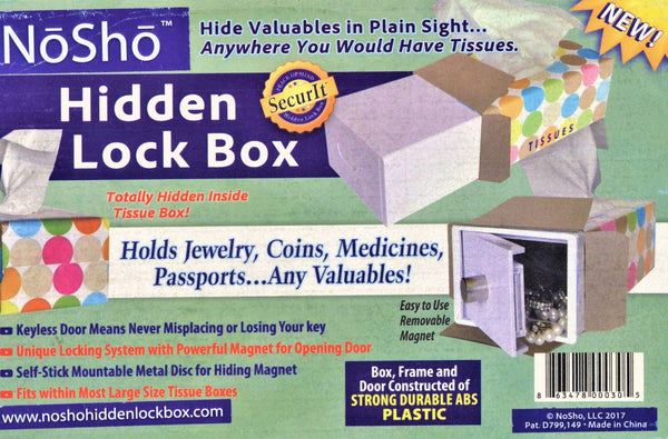 Hidden Lock Box - Plasic