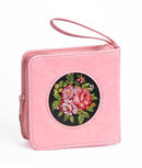 Mini Zipper Siddur Eis Ratzon with Embroidery - Pink