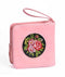 Mini Zipper Siddur Eis Ratzon with Embroidery - Pink
