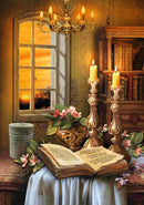 Jigsaw Puzzle: Warmth of Shabbos Candles (1000 Pcs.)