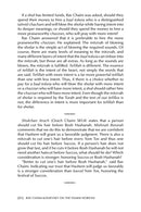 Rav Chaim Kanievsky on the Yamim Nora'im