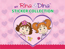 88 Page PVC Rina and Dina Sticker Album