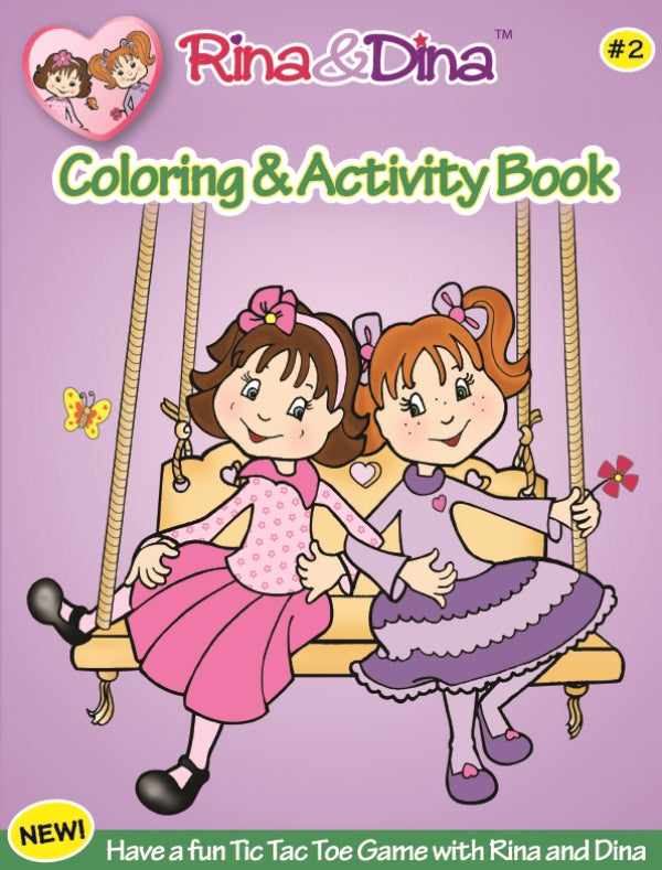 Rina and Dina Coloring & Activity Book #2