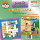 Sticker Puzzle Pinny & Shimmy - Building Sukkah