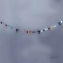 Chanukah Prismatic Garland: Dreidel And Menorah Shapes