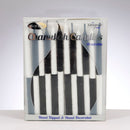 Chanukah Candles: 45 Wax Candles - Black & White