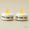 Shabbos Candles: Battery Operated With Led Lights