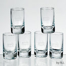 Shot Glasses & Tray: L'Chaim Cordial (Set of 6)