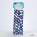 Chanukah Paper Straws: 12 Straws