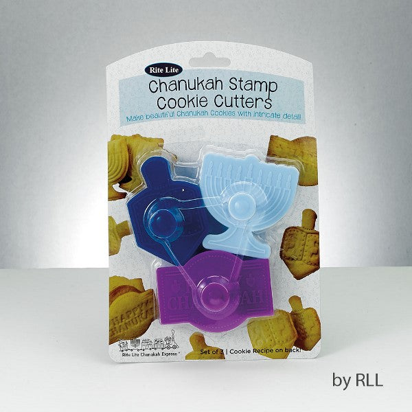 Chanukah Stamp Cookie Cutters