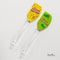 Passover Spatula: Assorted Designs With Clear Plastic Handle