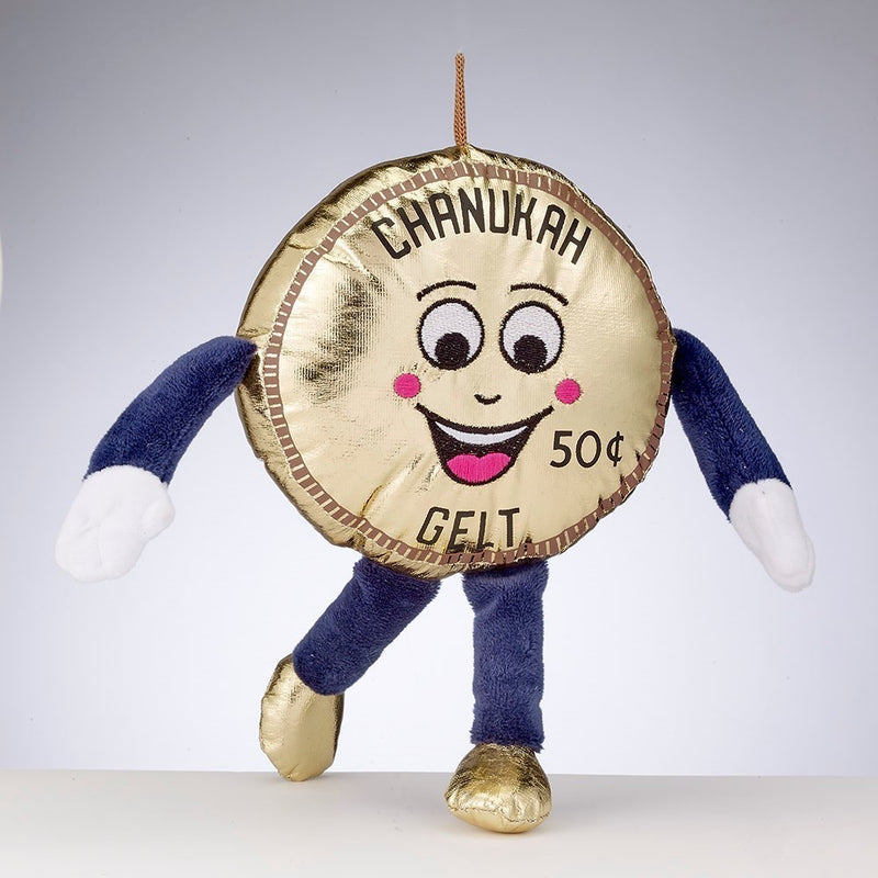 Chanukah Plush Gelt Coin