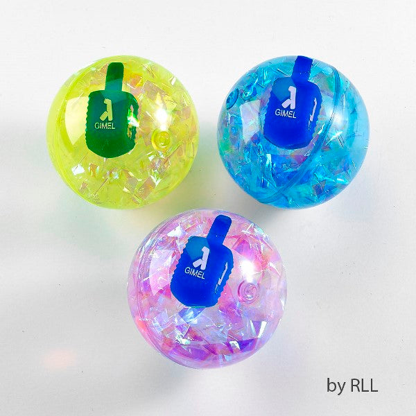 Chanukah Dreidel Ball, 2.25"