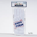 White Gloves: "Happy Purim!"