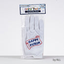 White Gloves: "Happy Purim!"