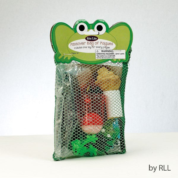 Passover Bag of Plagues: Includes one toy for every plague