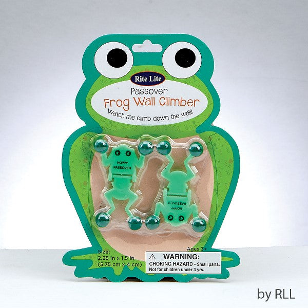 Passover Frog Wall Climber: Watch Me Climb Down The Wall!