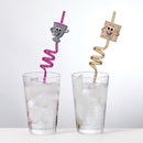 Passover Matzah and Kiddush Cup Straws (Set of 4)