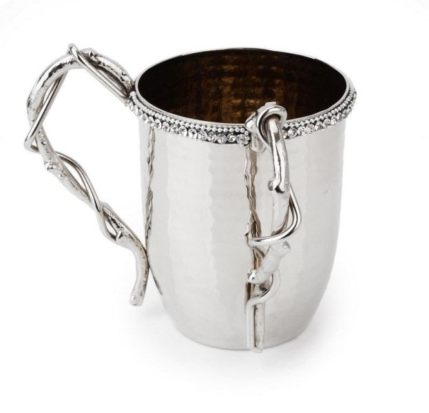 Wash Cup: Stainless With Diamonds