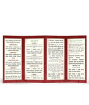 Leshana Tova Ash Red Laminated Card