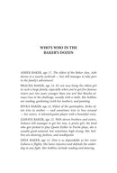 The Baker's Dozen: Sorry About That - Book 15