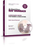 As Heard From Rav Weinbach