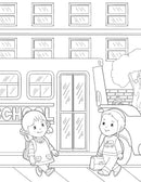 Back to School with Avi & Chavi - Coloring Book