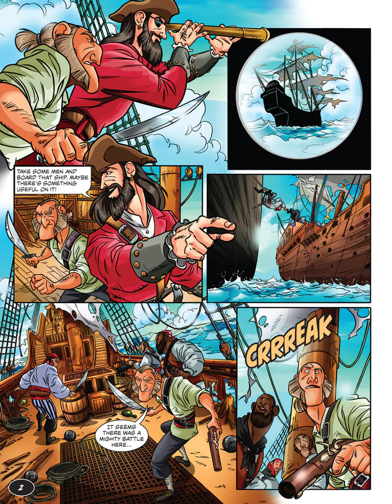The Lost Island - Comics