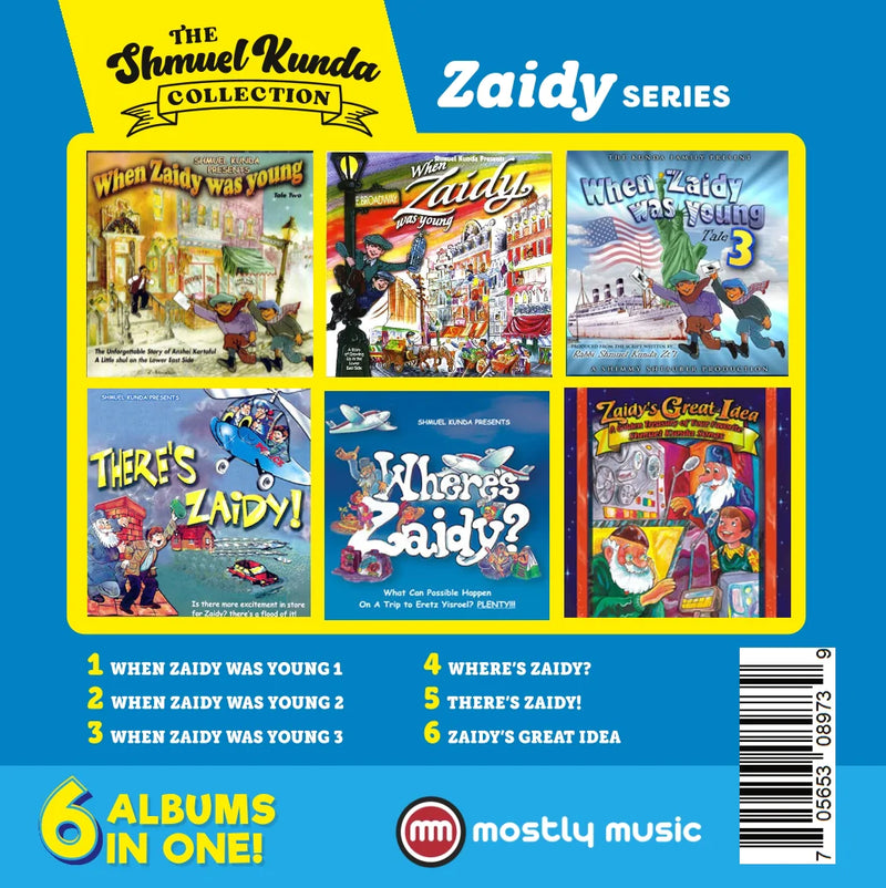 The Shmuel Kunda Collection: Zaidy Series - Volume 1 (USB)