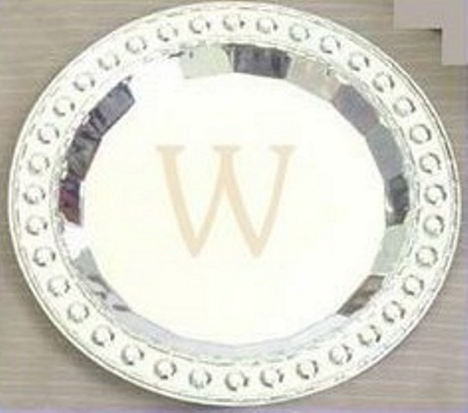 Kiddush Plate: Silver Plated