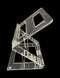 X-Shtender Sit and Stand Lucite - Crystal Clear